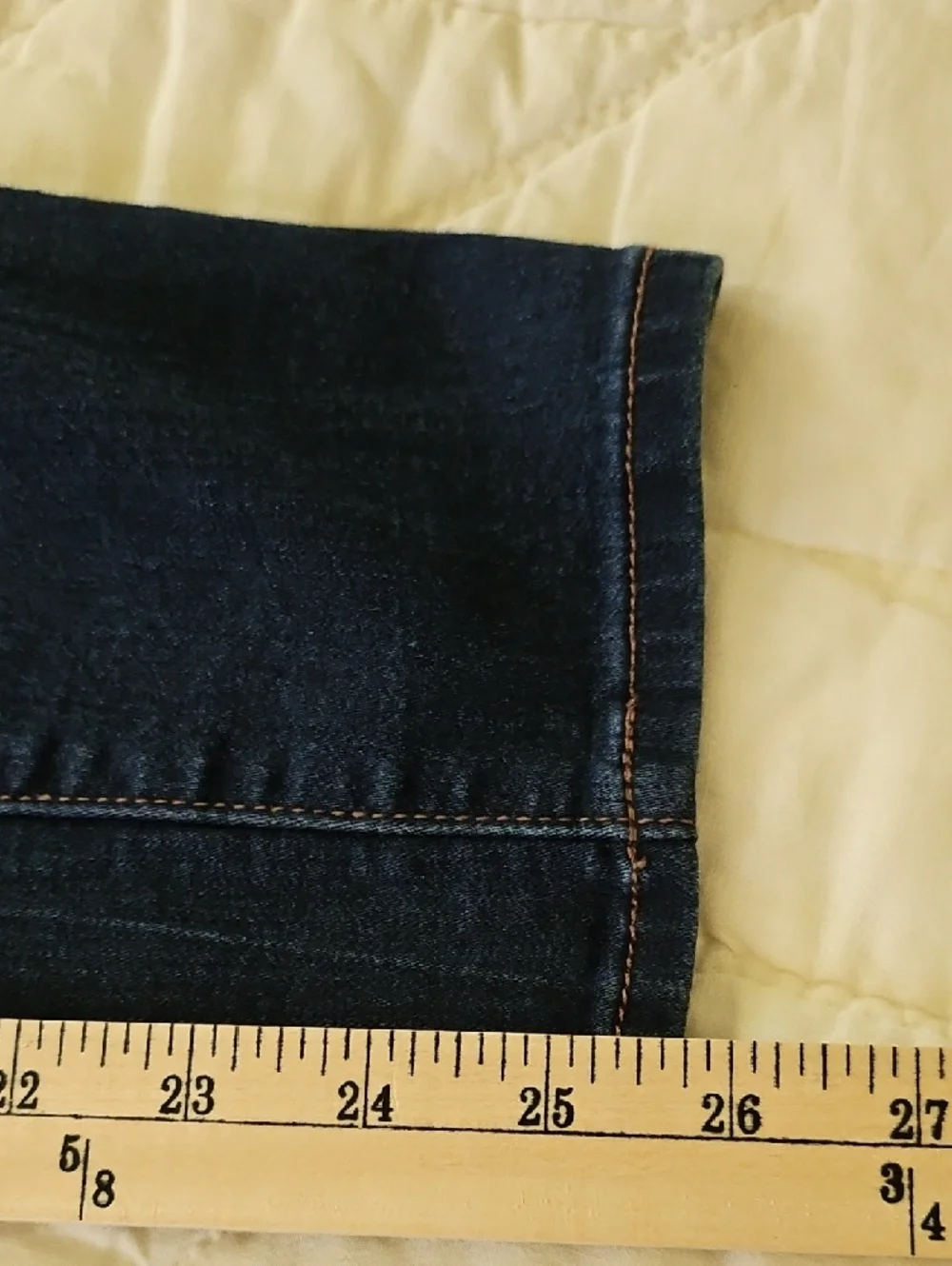 1822 'Butter' Denim Skinny Jeans- Size 10 - Picture 6 of 7